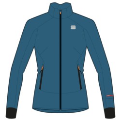 Kvinners treningsjakke Sportful Apex WS W Jacket Blått hav